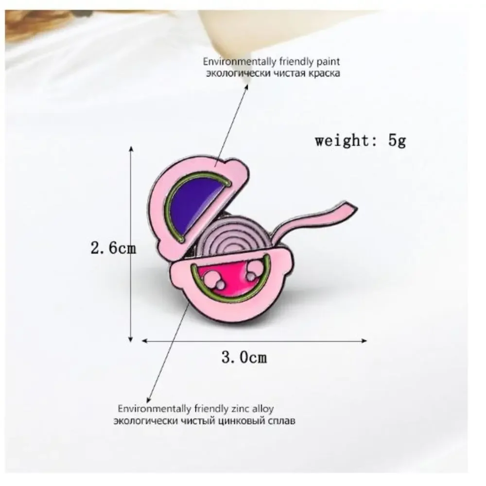 Bubble Tape Bubble Gum Pin Brooch
